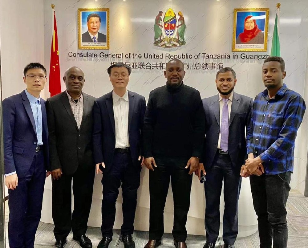 十堰銀鵬興電子科技有限公司拜訪坦桑尼亞駐廣州總領(lǐng)事館